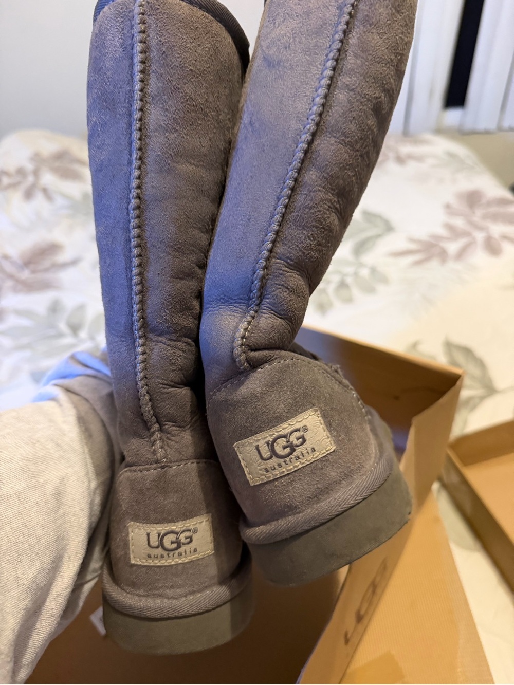 UGG Australia Classic Tall Grey boots